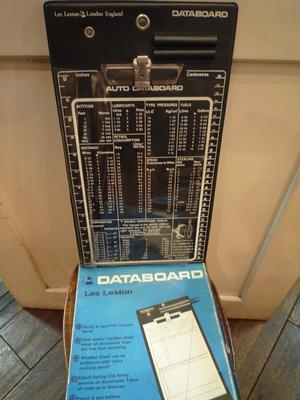 当時物　未使用   LesLeston DATA BOARD(NOS) 